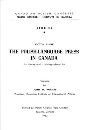 The Polish-Language Press in Canada